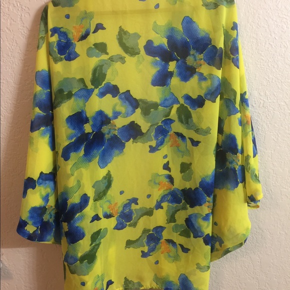 C  Floral Cardigan (kimono) L - Picture 2 of 7